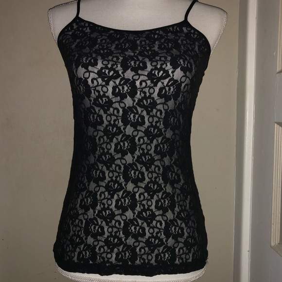 Women’s lace black camisole - Picture 1 of 3